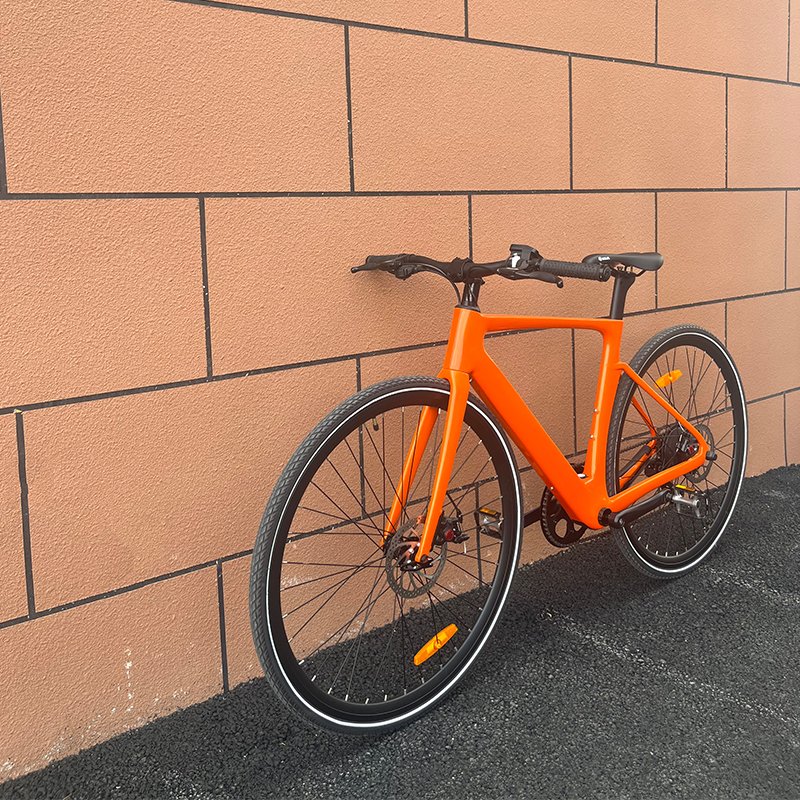 Good Sales Carbon Fiber Frame Bafang 250w Motor Ebike 7 Speed Shimano Motor 700*32C Tire Electric Bicycle City Ebike