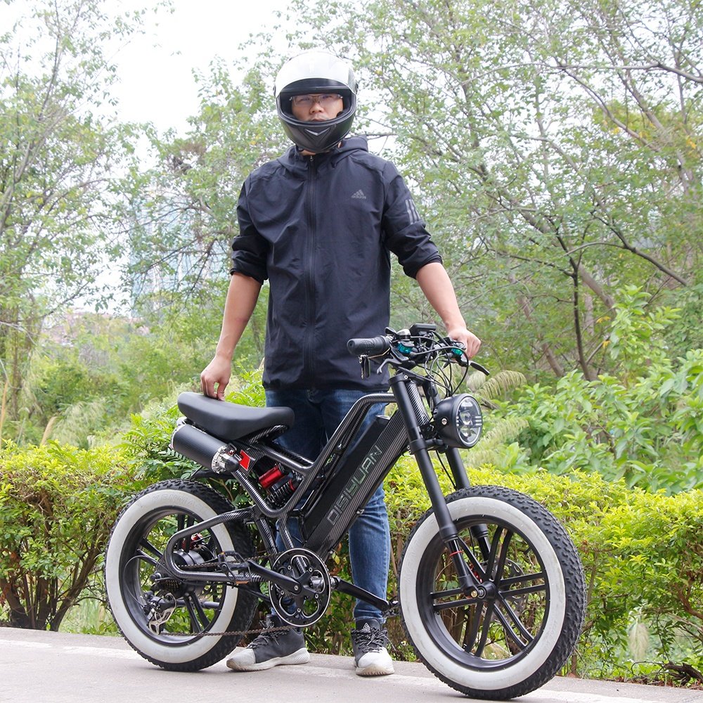 Disiyuan 20 inch Super S9 Cargo Mtb Electric Bike 48V Fat Tire Electric Bicycle v20 bike Electric Mountain Bike 1000w 500w