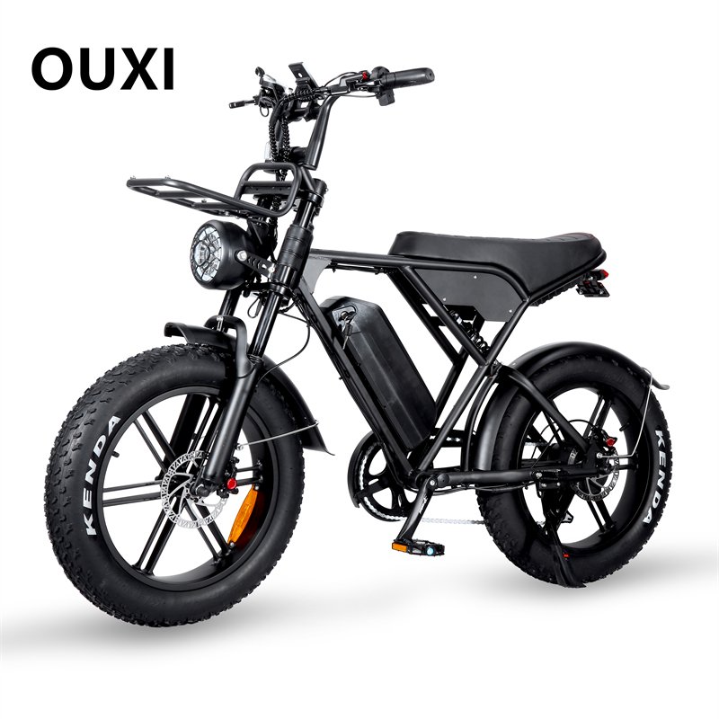 OUXI H9 Ready Stock 3.0 Full Suspension Mountain Bike Intelligent Alarms System Commuting Fatbike Ajustable 7 Speed Gears Bike
