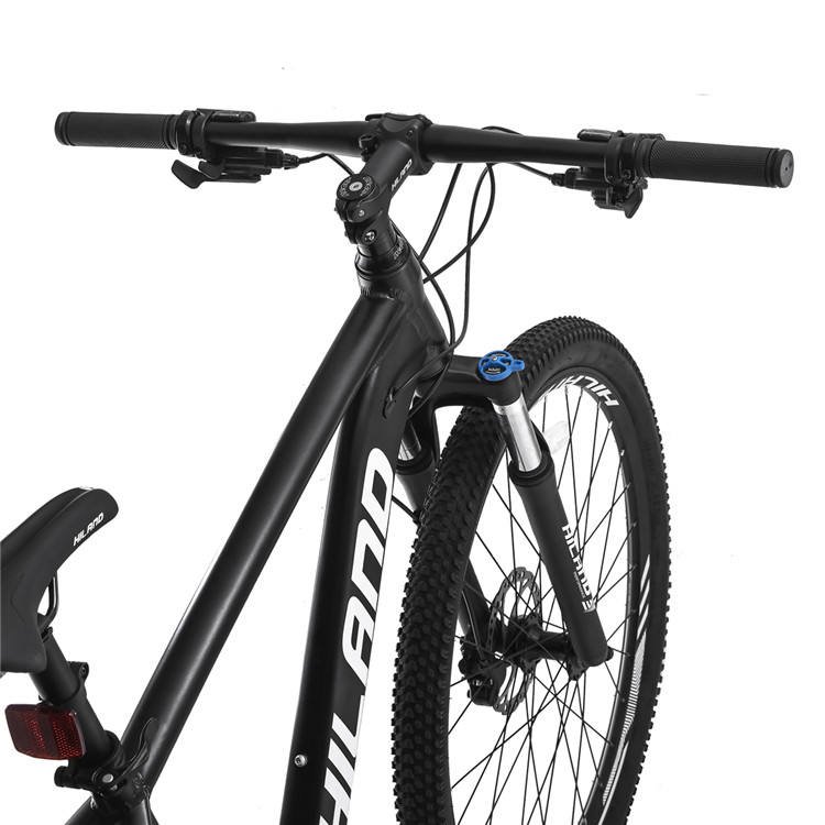 JOYKIE HILAND 27er black shock absorb suspension hydraulic disc brake aluminum 27.5 inch mountain bike