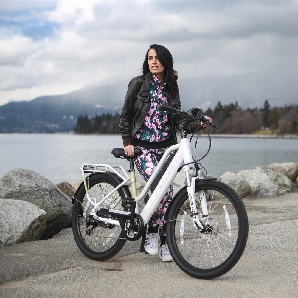 LOHAS New Fashion 26inch Fat Tire Electric Bicycle Electric Mountain Bike with LCD Display