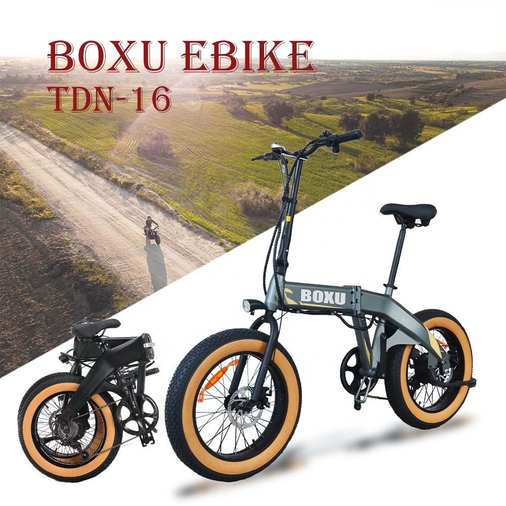 fast electric dirt bike 500W gravel fat snow fold up enduro e-bike e-mountain bike electric street bike multi-purpose bicycle