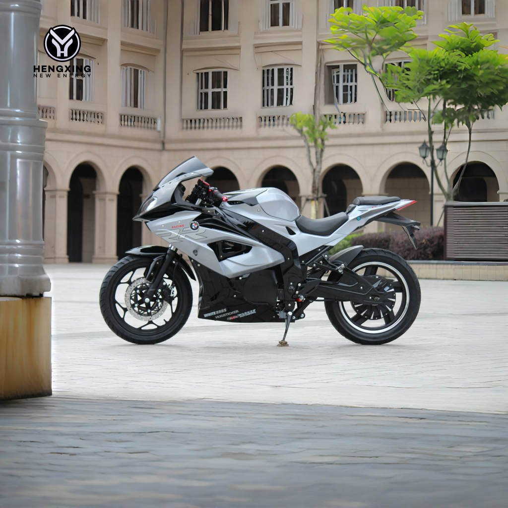 Adult Racing Motorcycle New Design Electric Bike with 72V Lithium Batteries