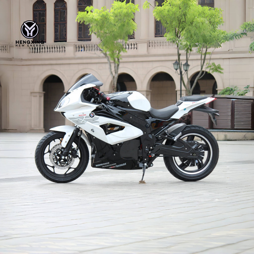 Adult Racing Motorcycle New Design Electric Bike with 72V Lithium Batteries