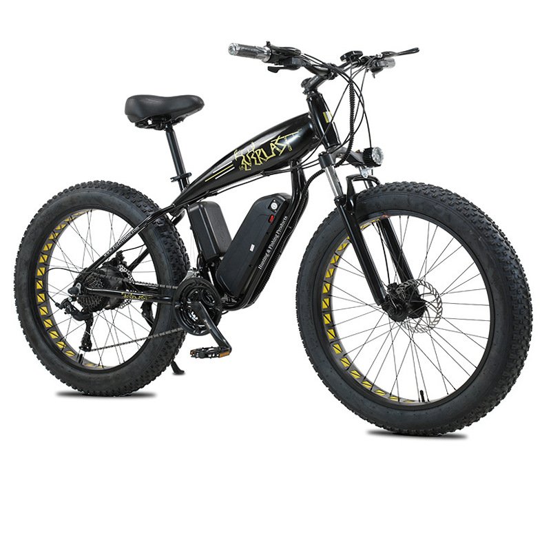 Electric Bicycle 250W 350w 750w Ebike15A Battery 4.0 Fat Tire Snow Beach Cruiser Aluminum Alloy Mountain Bike 26 Inches