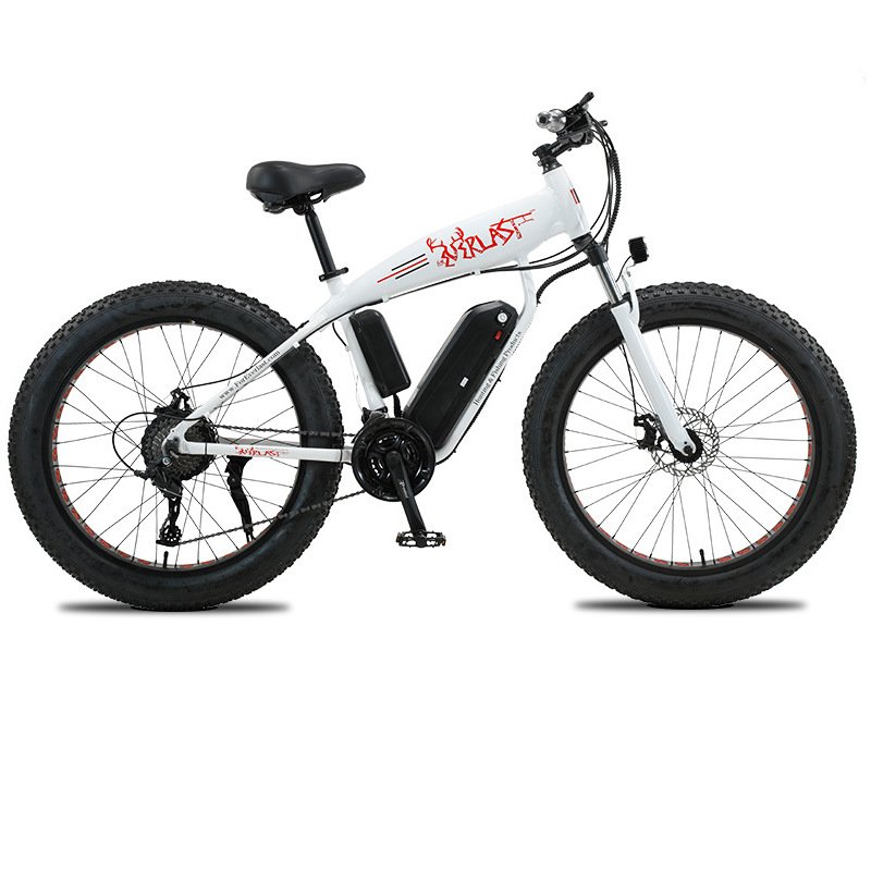Electric Bicycle 250W 350w 750w Ebike15A Battery 4.0 Fat Tire Snow Beach Cruiser Aluminum Alloy Mountain Bike 26 Inches