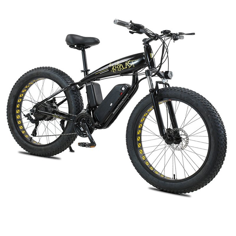 Electric Bicycle 250W 350w 750w Ebike15A Battery 4.0 Fat Tire Snow Beach Cruiser Aluminum Alloy Mountain Bike 26 Inches