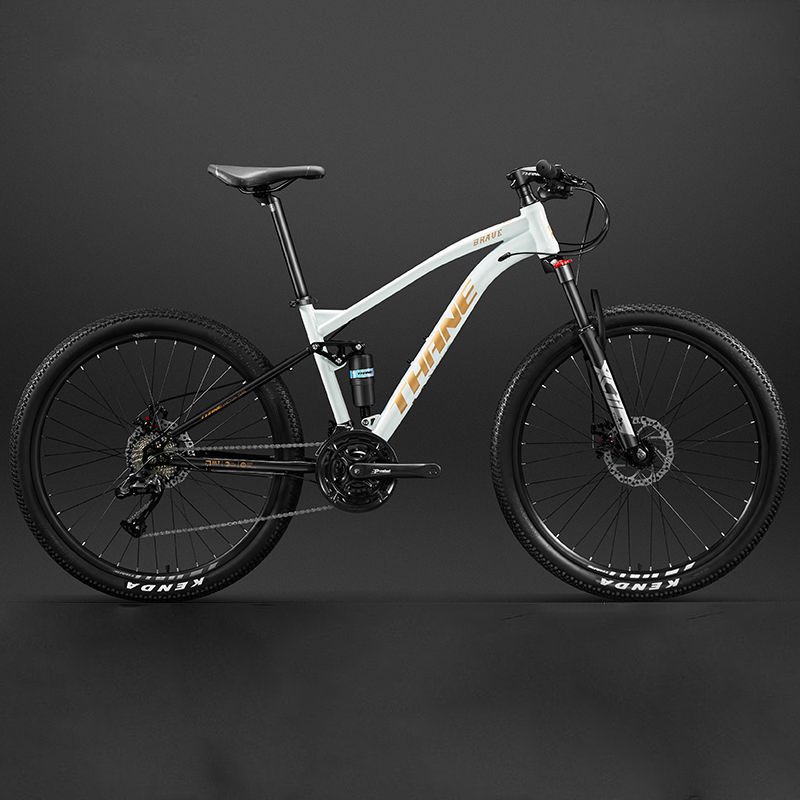 Soft tail mountain bike off-road bicycle adult full suspension speed racing men and women 24 26 27.5 inches 24 27 30 speed mtb