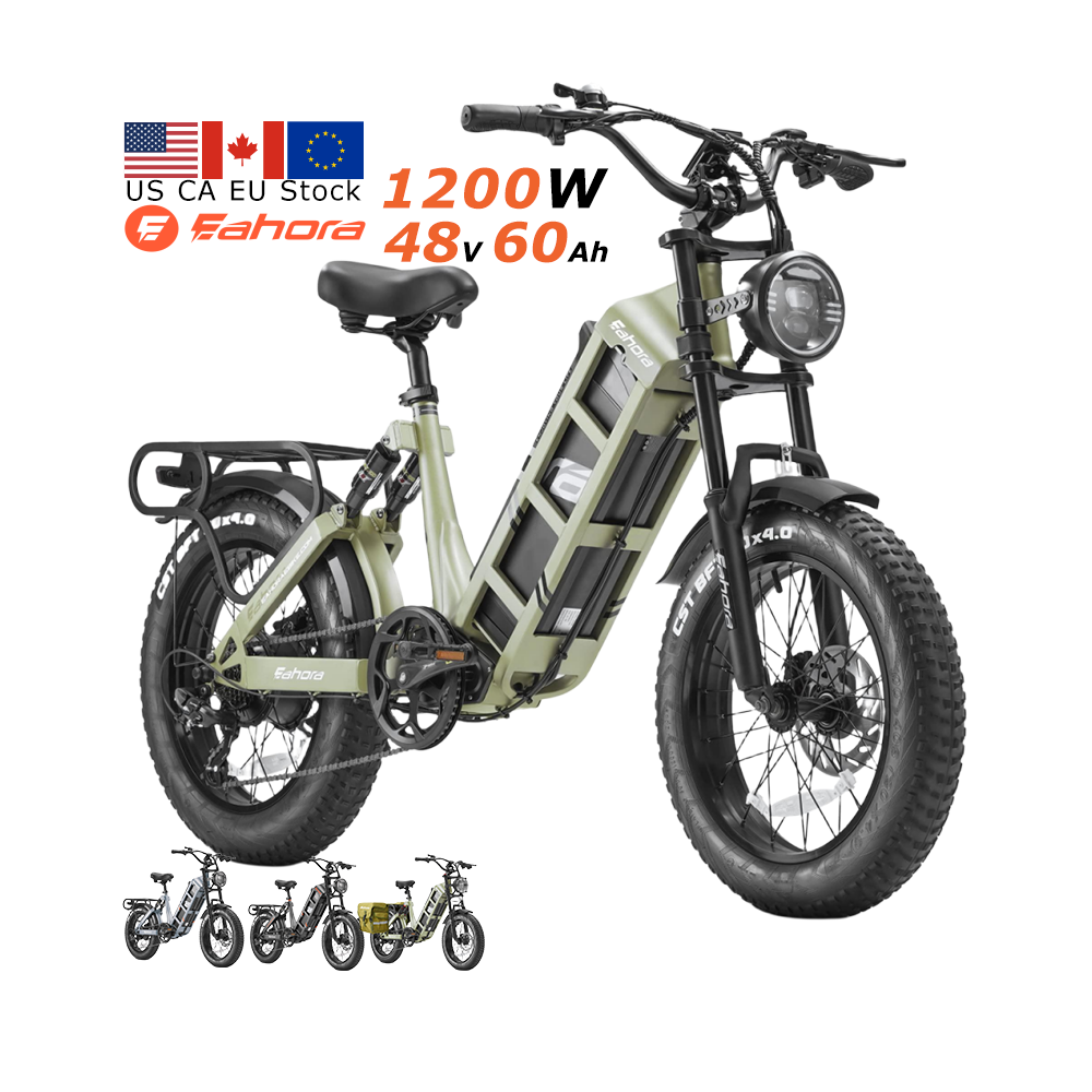 Eahora Juliet Electric City Bike 1000W/1200W 48V 60Ah 100+ Miles Long Range mtb Fob Price E-Bike Electric Bike for Adults