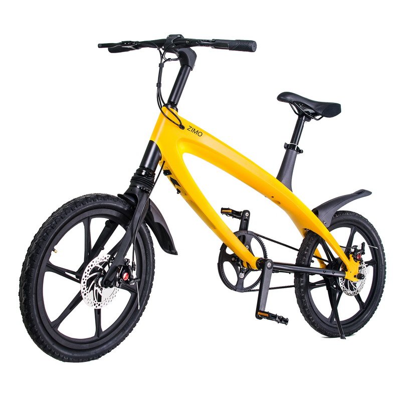 Electric Moped Scooter 40km/h 5.8Ah Battery Electric City Bike