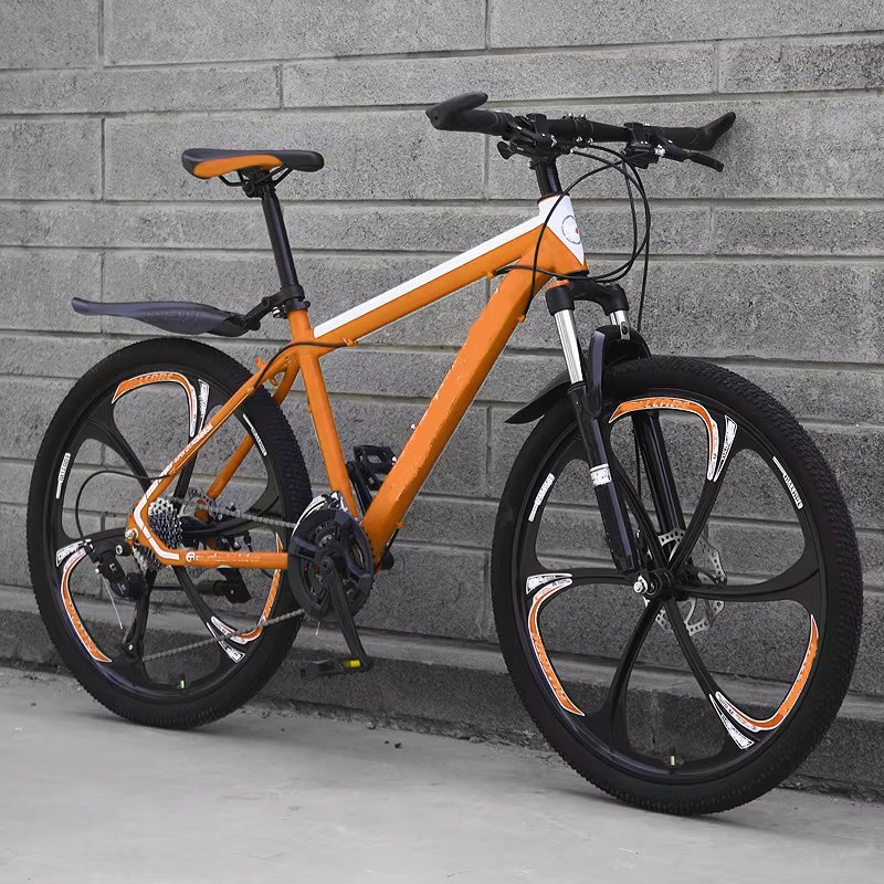 Wholesale 24" 26" 27.5" mtb bicycle 3 tire sizes carbon steel frame mountain bike cycle 21 speed