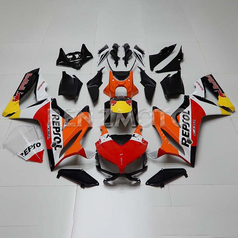 Full Motorcycle Fairings Fit For CBR650R 2019-20 Abs Plastic Body Work black red