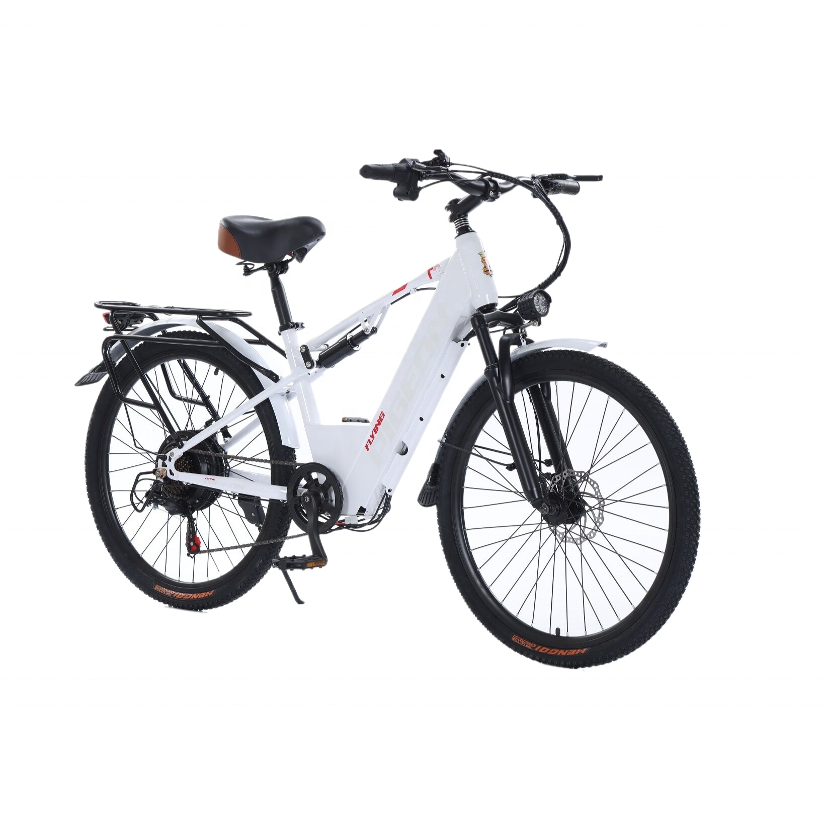 26 Inch Cheap Long Range Step Through Electric City Bicycle 48V 10Ah 20Ah Mountain Sport E Bike MTB Full Suspension For Adults