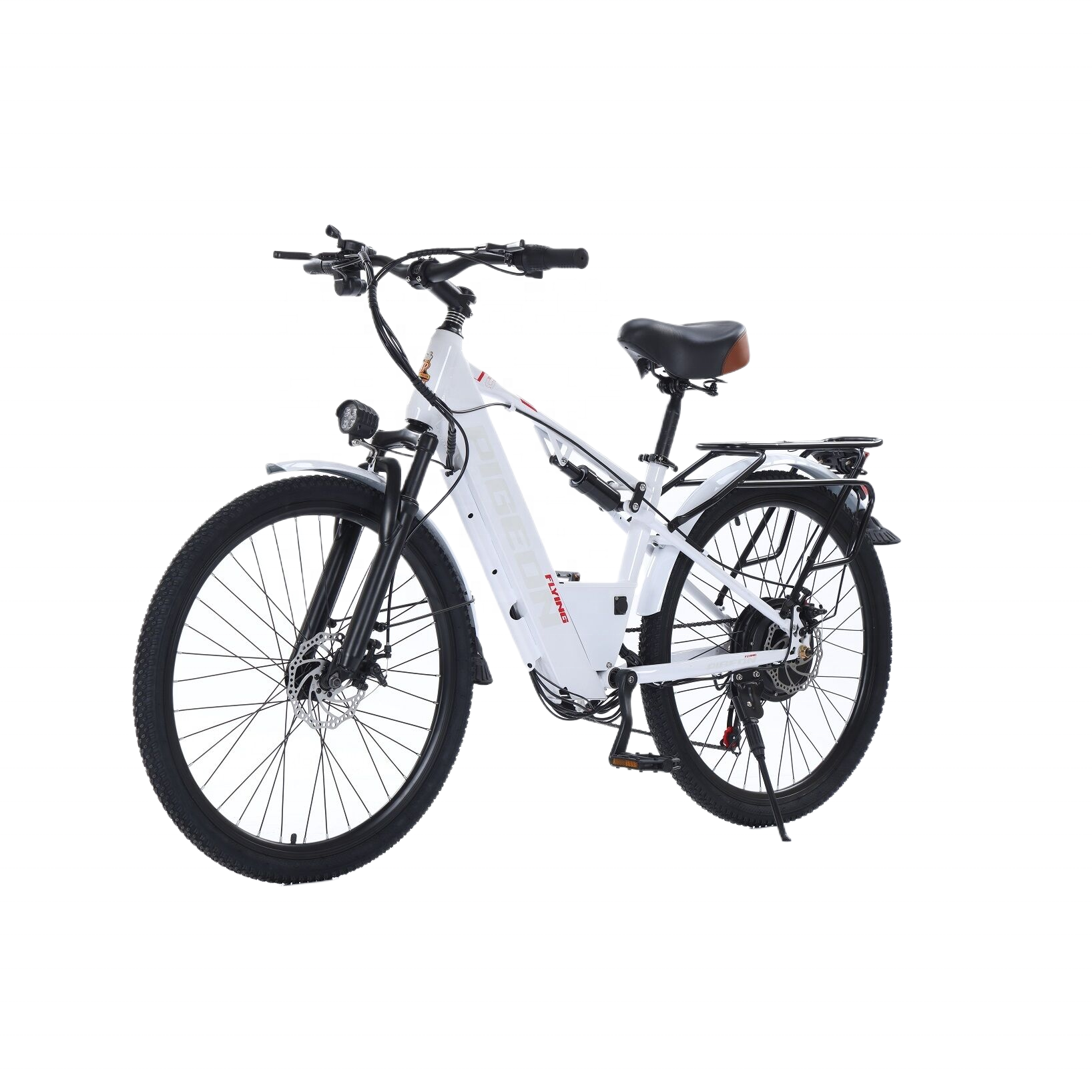 26 Inch Cheap Long Range Step Through Electric City Bicycle 48V 10Ah 20Ah Mountain Sport E Bike MTB Full Suspension For Adults