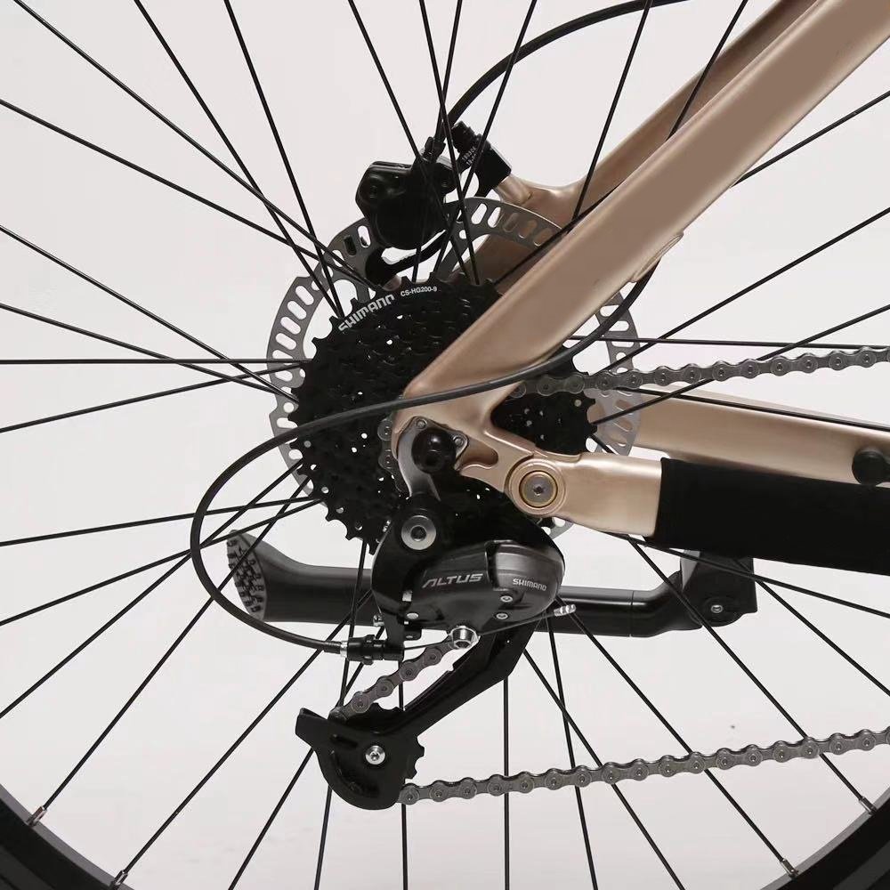 Good Quality 27.5inch Full Suspension Electric Mountainbike Ebike Mid Drive Ebike 48v Motor Electric City Bike