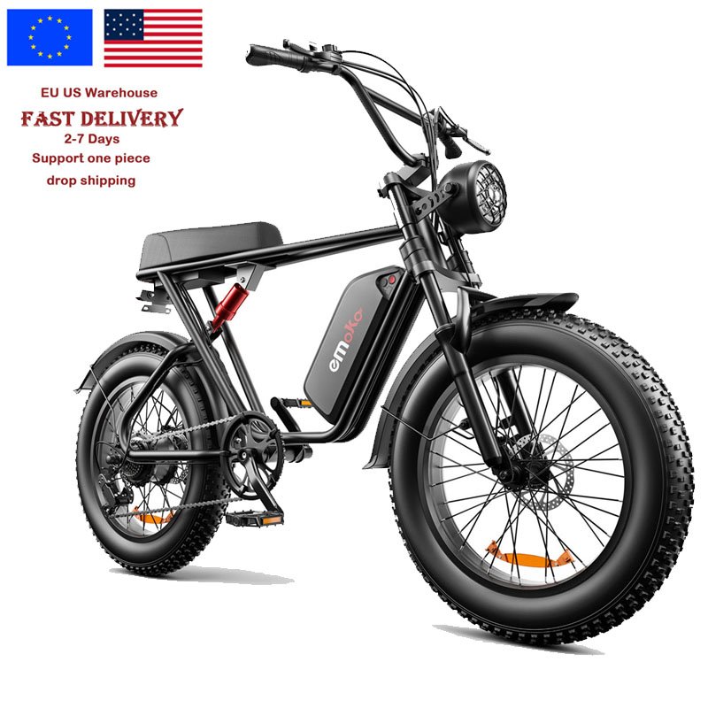 European warehouse Power bicycle mountain bike full hidden battery suspension electric snow bicycle bike for sale