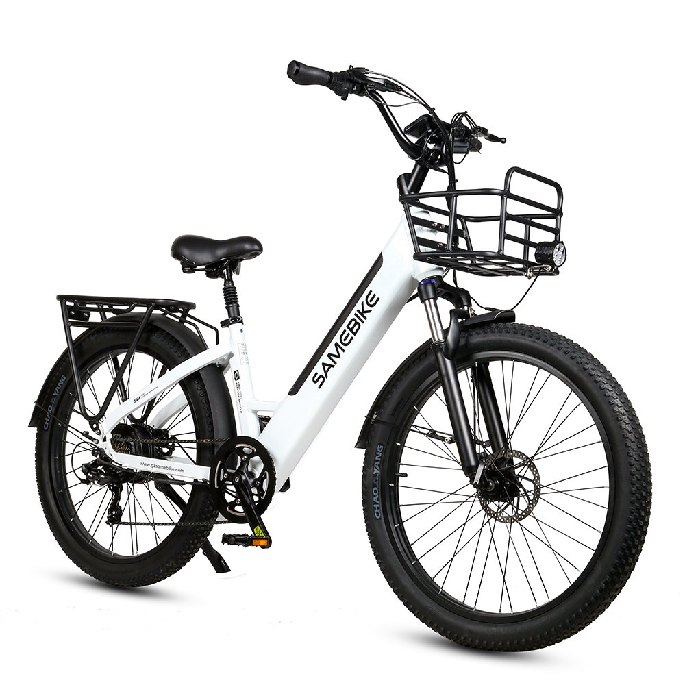 SAMEBIKE RS-A01 Aluminum Alloy Brushless Lithium Battery 48V 14A 750w Adults Electric city Bike