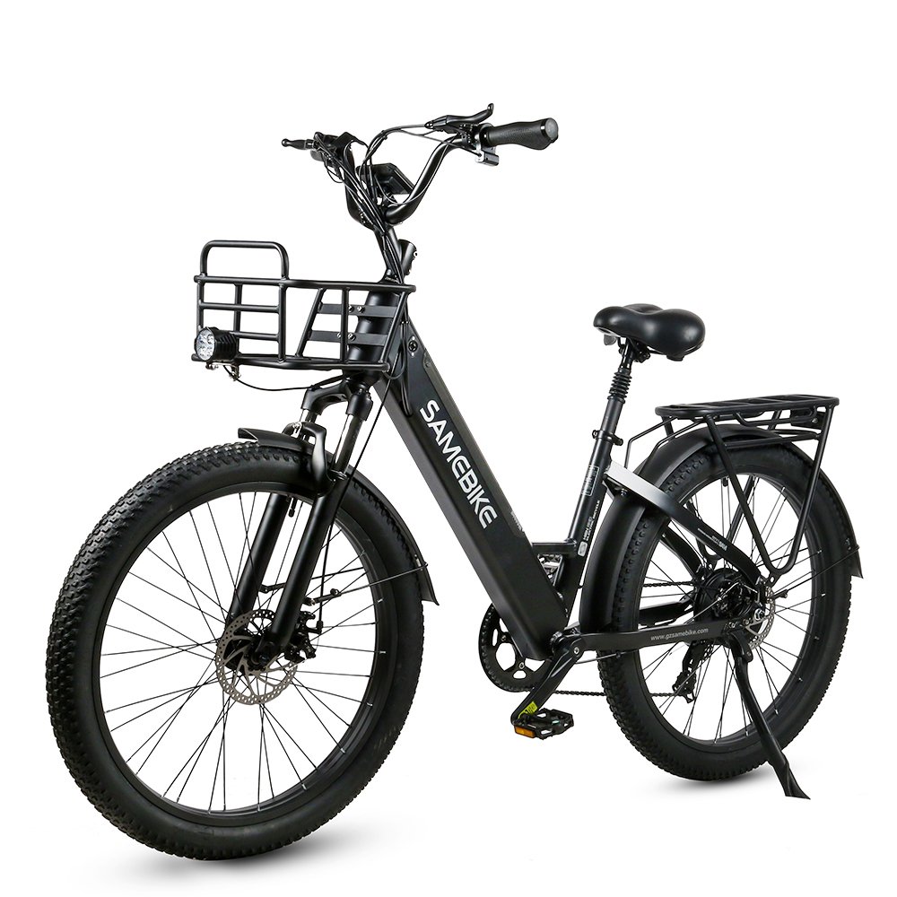 SAMEBIKE RS-A01 Aluminum Alloy Brushless Lithium Battery 48V 14A 750w Adults Electric city Bike