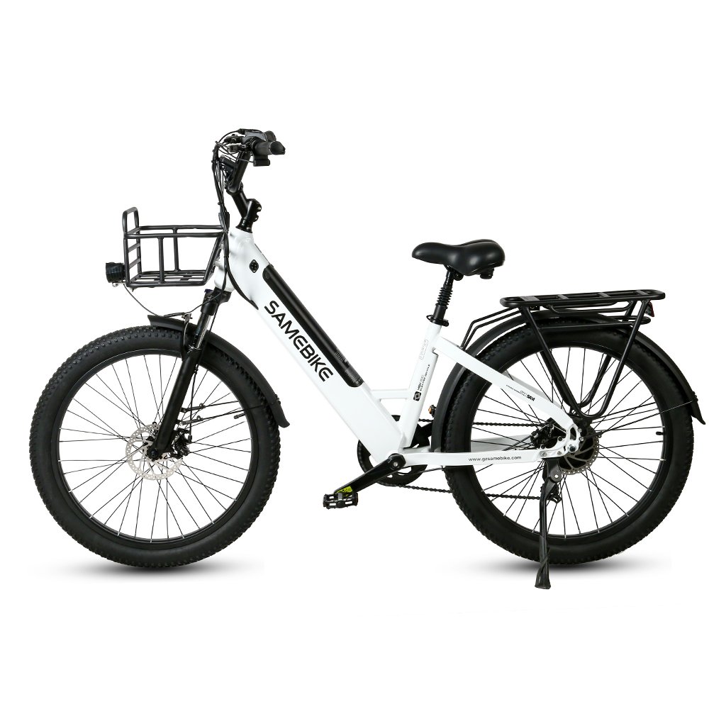 SAMEBIKE RS-A01 Aluminum Alloy Brushless Lithium Battery 48V 14A 750w Adults Electric city Bike