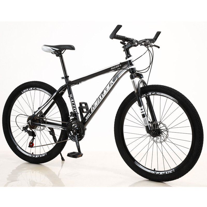 26/27.5/29 inch aluminum alloy frame bike mountain 21 24 speed suspension fork double disc brake mountain bicycle for adult