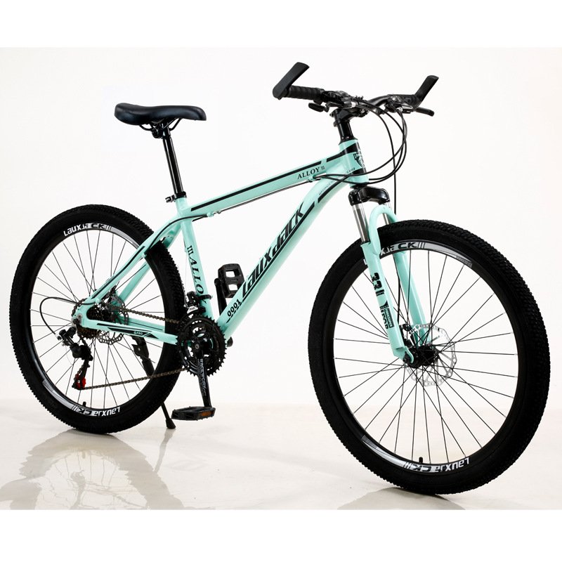 26/27.5/29 inch aluminum alloy frame bike mountain 21 24 speed suspension fork double disc brake mountain bicycle for adult