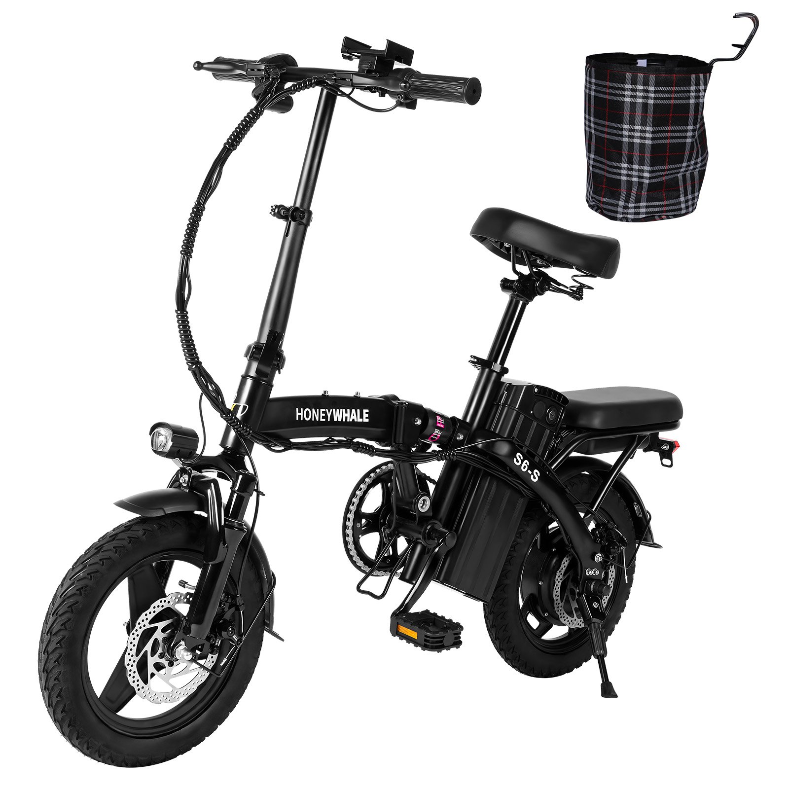 EU stock Honywale S6 250W 48V 10.4AH Foldable Electric Mountain Bike Two Wheel City E Bike Folding Electric Bicycle for women