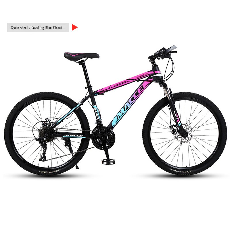 21 Speed Bicicleta Downhill Cycling Frame Bicycle Factory Price Man Mountain Bike for Adults De 26/24 Inch Chain Aluminum Alloy