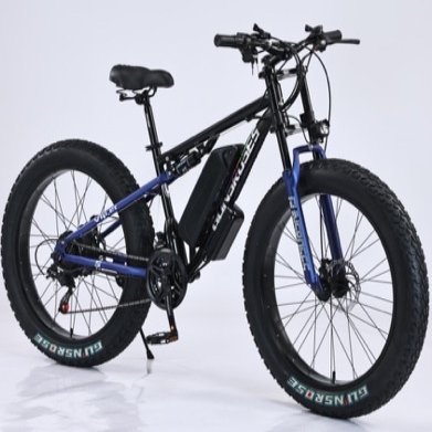 26 inch Electric bicycle for men and women 7 speed electric mountain bike 350W 48v 12ah high carbon steel electric cycle