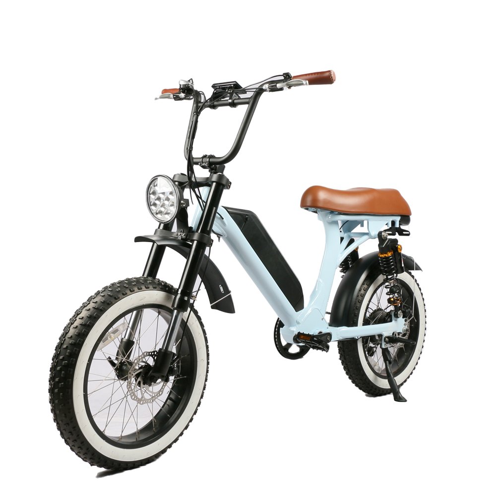 Factory Supply 48V Electric Moped City Bike Scooter Vintage E bikes Comfortable Suspension Women use