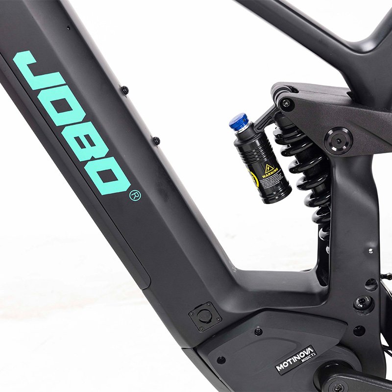 10 Speed Carbon Fiber Air suspension 48V500W Mid Motor Hydraulic Disc Brake Electric Mountain Bike
