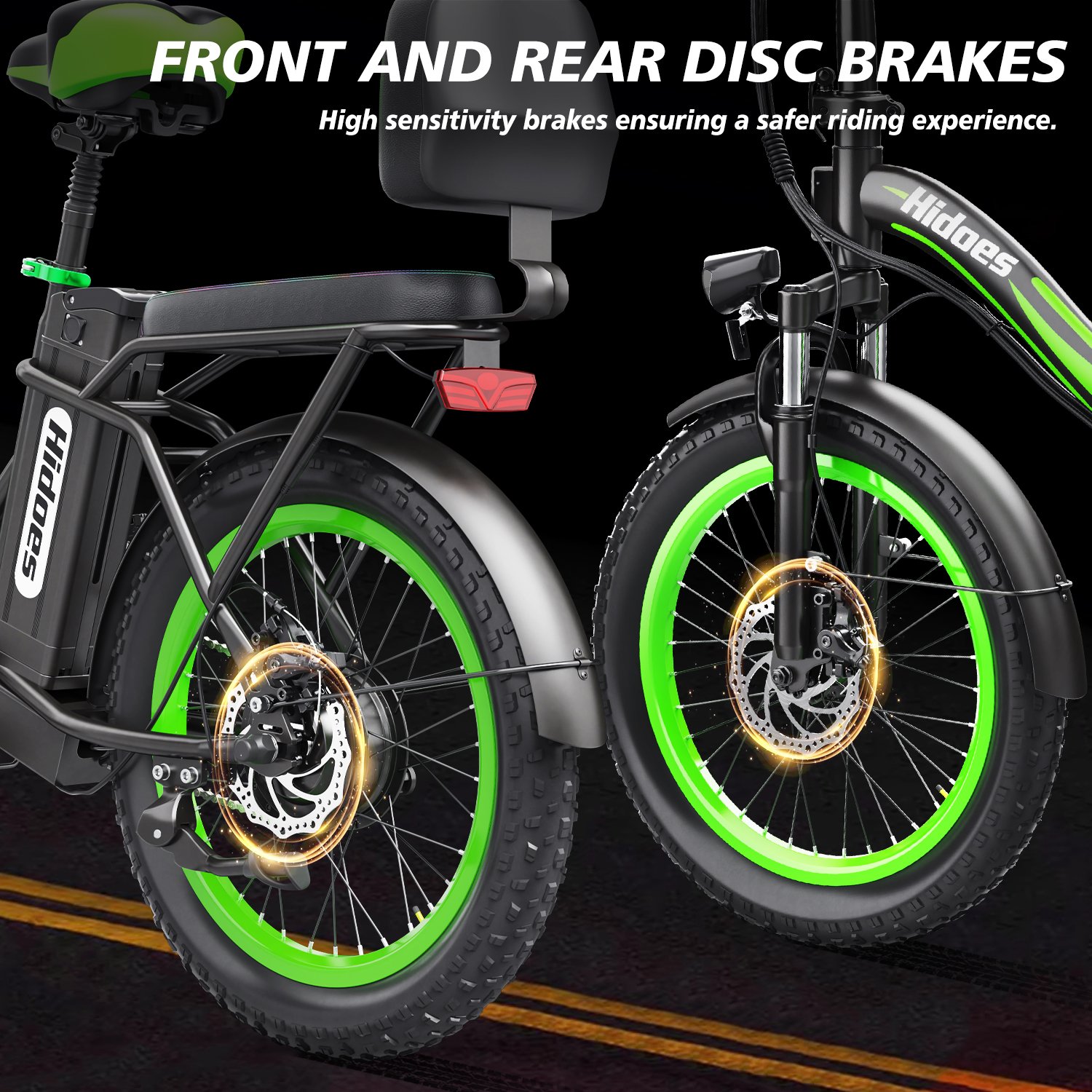 Fast Delivery Time US UK EU Stock Hidoes C1 Steel Frame Electric City Bike 750W E-Bike with 20 Wheel Size Folding Bike
