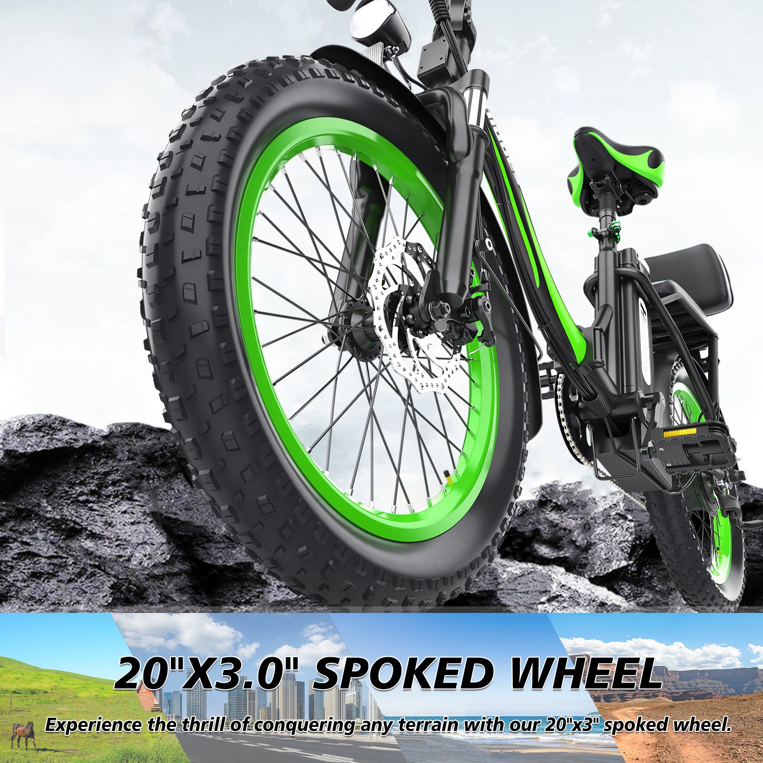 Fast Delivery Time US UK EU Stock Hidoes C1 Steel Frame Electric City Bike 750W E-Bike with 20 Wheel Size Folding Bike