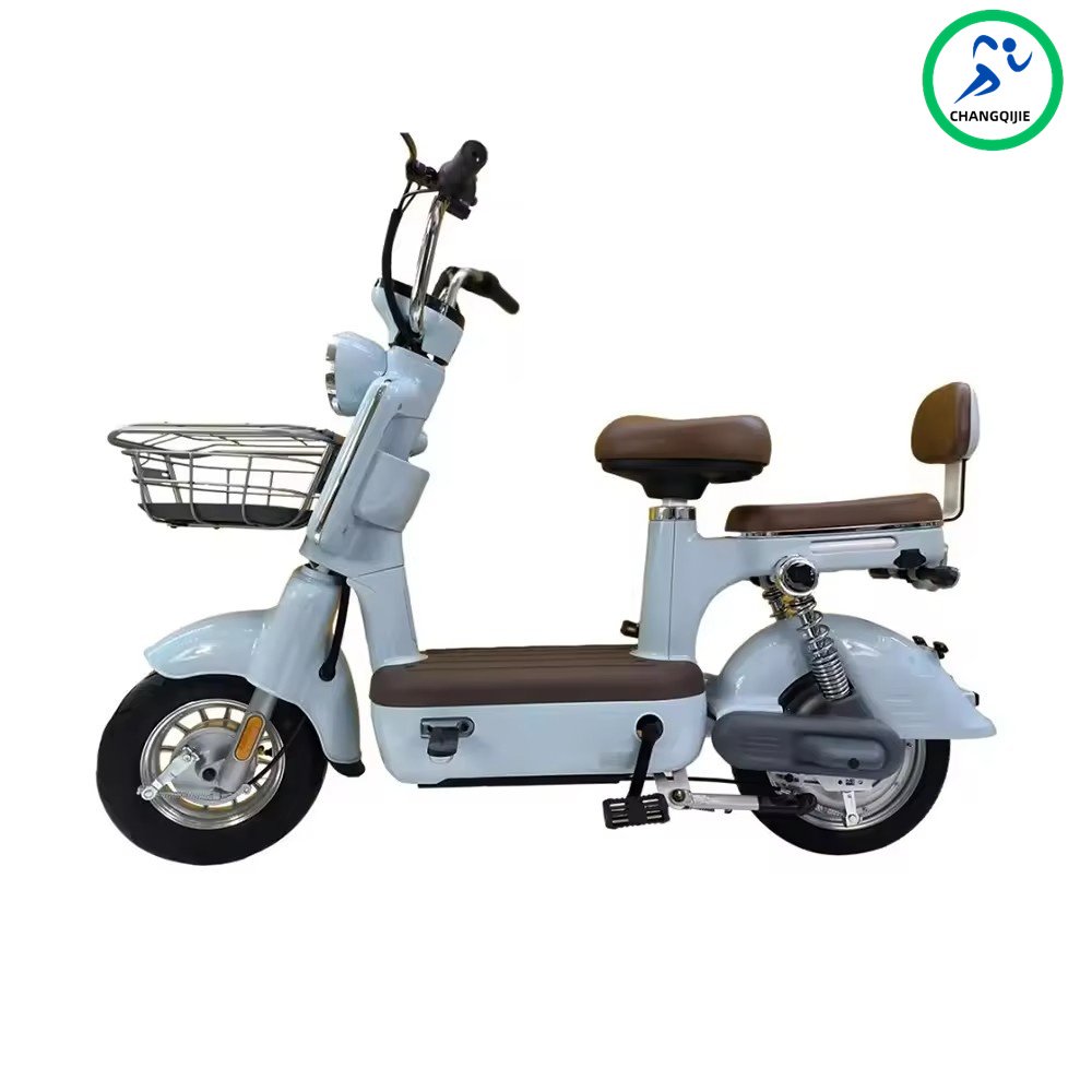 2024 New Model 350W City E-Bike High Quality Steel Frame Electric Bicycle Adults Factory Price 48V12Ah Rear Hub Motor Tube