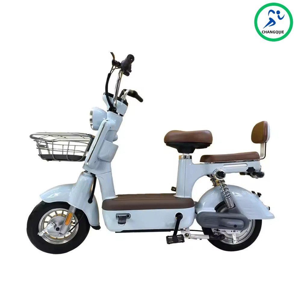 2024 New Model 350W City E-Bike High Quality Steel Frame Electric Bicycle Adults Factory Price 48V12Ah Rear Hub Motor Tube