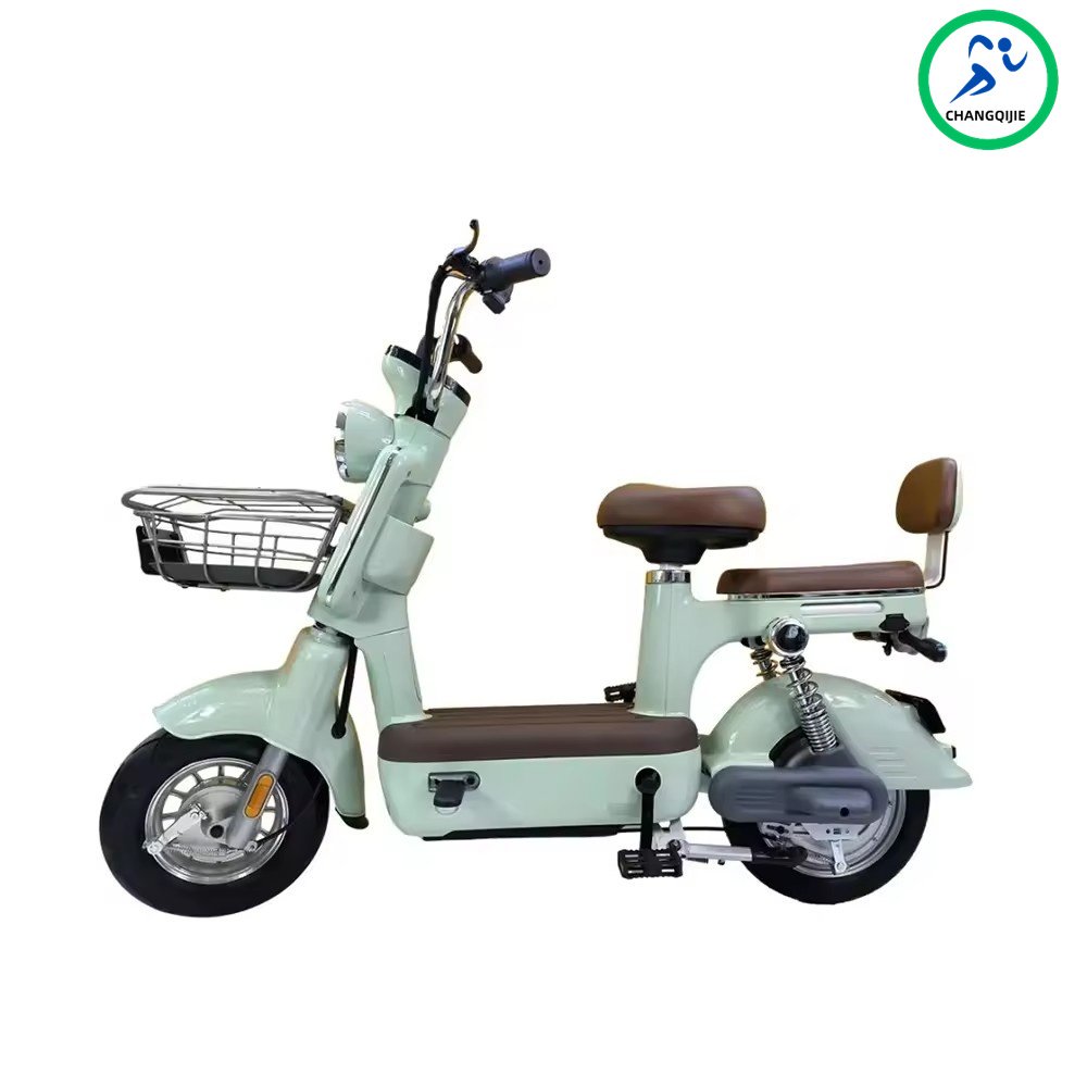 2024 New Model 350W City E-Bike High Quality Steel Frame Electric Bicycle Adults Factory Price 48V12Ah Rear Hub Motor Tube