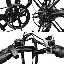 EP-2 PRO 750W High Performance Electric Bike 48V 13Ah Ebike 20in Mountain Electric Bicycle
