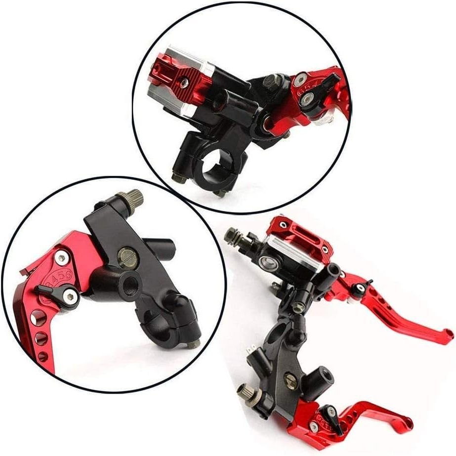 CNC Racing Universal Motorcycle Clutch Brake Levers Kit For 50cc-400cc Motocross Scooter ATV Sportbike Street Bike Adjustable