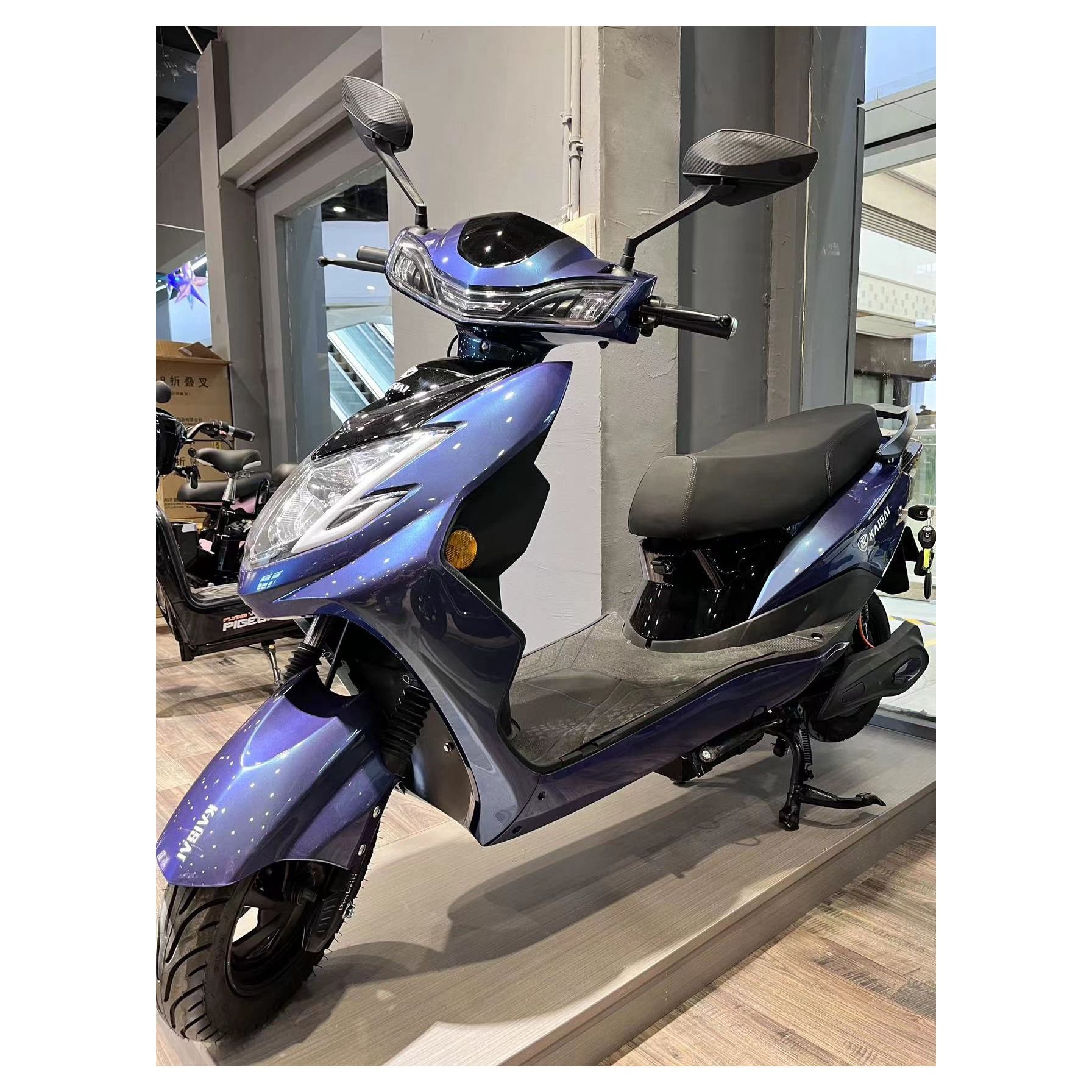 Low Price Adult Elektro Fahrrad 2000w Large Battery Dual Motor Electric Kick Scooter 2 Wheel Bike Long Range Electric Motorcycle