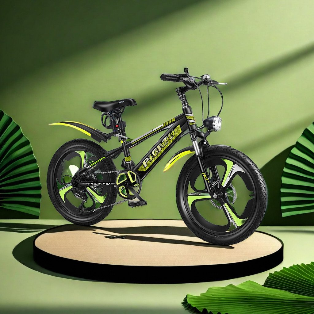 Robust and Durable 6-Speed Kids' MTB Available in 18" 20" 22" and 24" for All Terrains