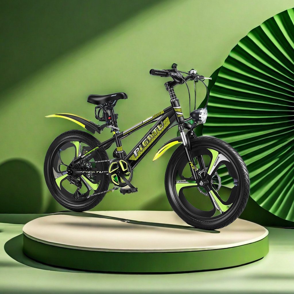 Robust and Durable 6-Speed Kids' MTB Available in 18" 20" 22" and 24" for All Terrains