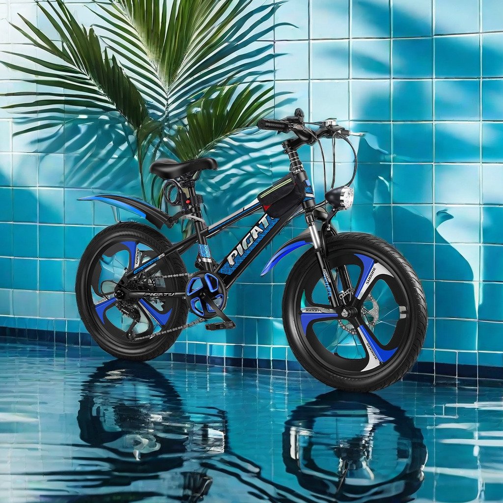 Robust and Durable 6-Speed Kids' MTB Available in 18" 20" 22" and 24" for All Terrains