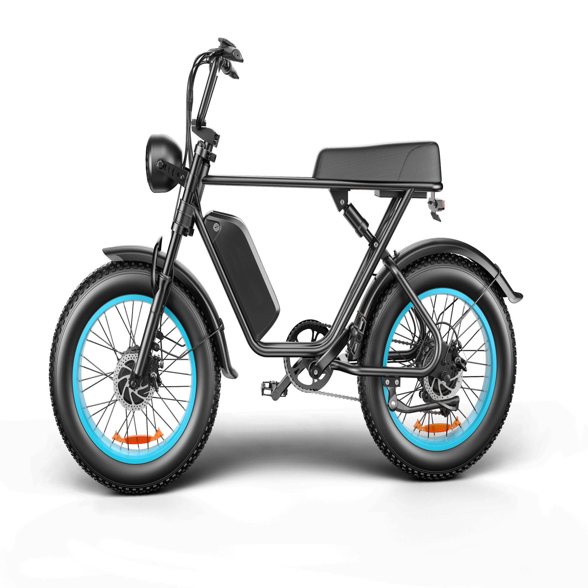 EU Ready delivery Emoko C91 dual motor 2000W hydraulic disc brake full suspension adults electric city bike 23AH e bike bicycle