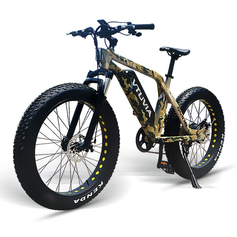 VTUVIA CE certification 36V 48v 250W 750w fat tire electric motorcycle rear motor ebike electric mountain bike MTB