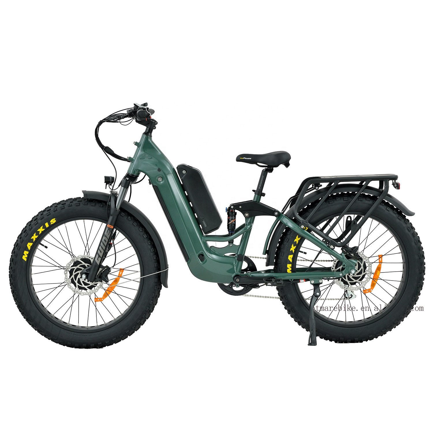 New Design Fat Tire Electric Bike Off Road Electric Bike Dual Dirt Mountain Stealth Bomber 52v 48v 1000w E Bike