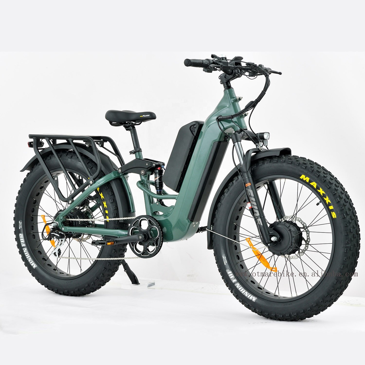 New Design Fat Tire Electric Bike Off Road Electric Bike Dual Dirt Mountain Stealth Bomber 52v 48v 1000w E Bike