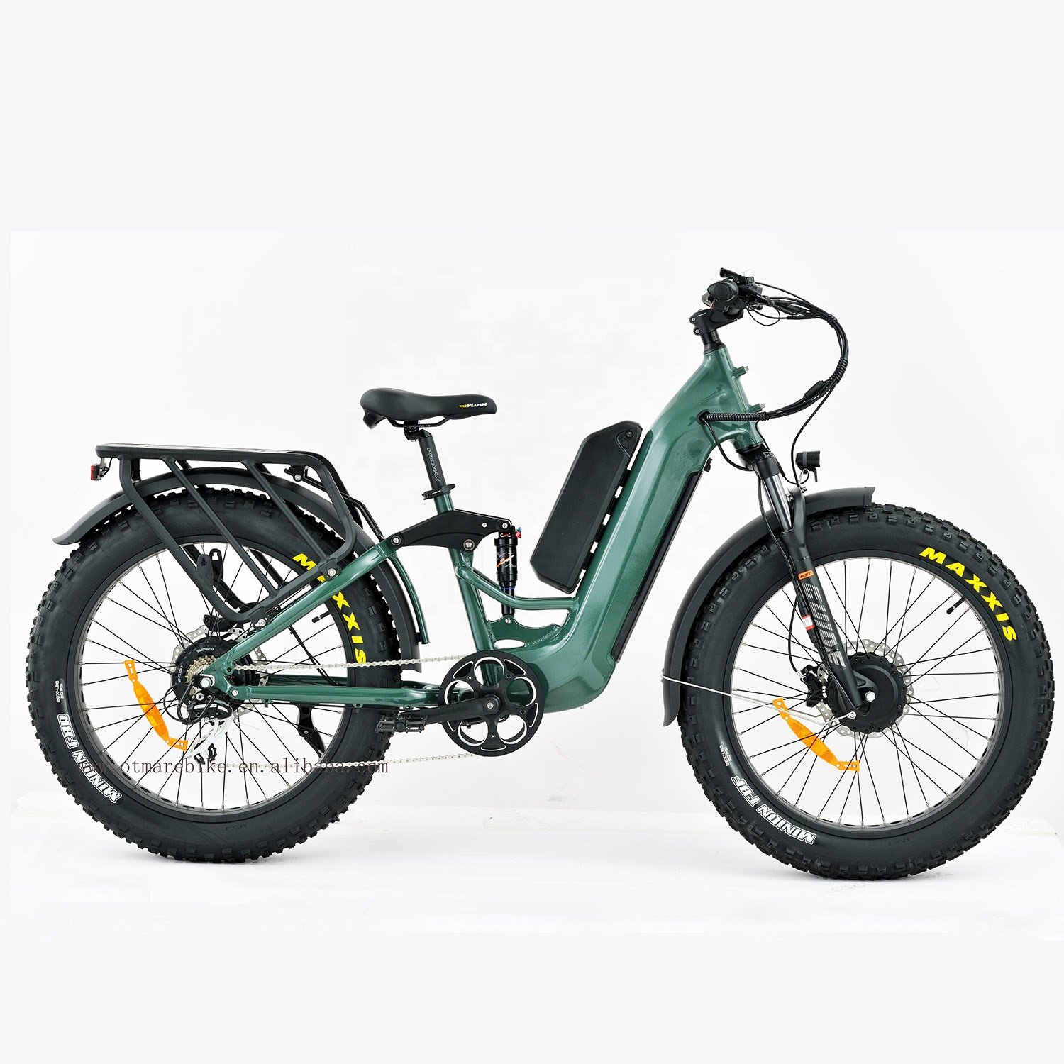 New Design Fat Tire Electric Bike Off Road Electric Bike Dual Dirt Mountain Stealth Bomber 52v 48v 1000w E Bike
