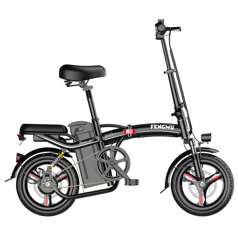 Uwant 2022 Hot Sale Mini Size Folding Electric Bicycle 400W 48V 14 Inch Electric City Bike Foldable Electric Bike