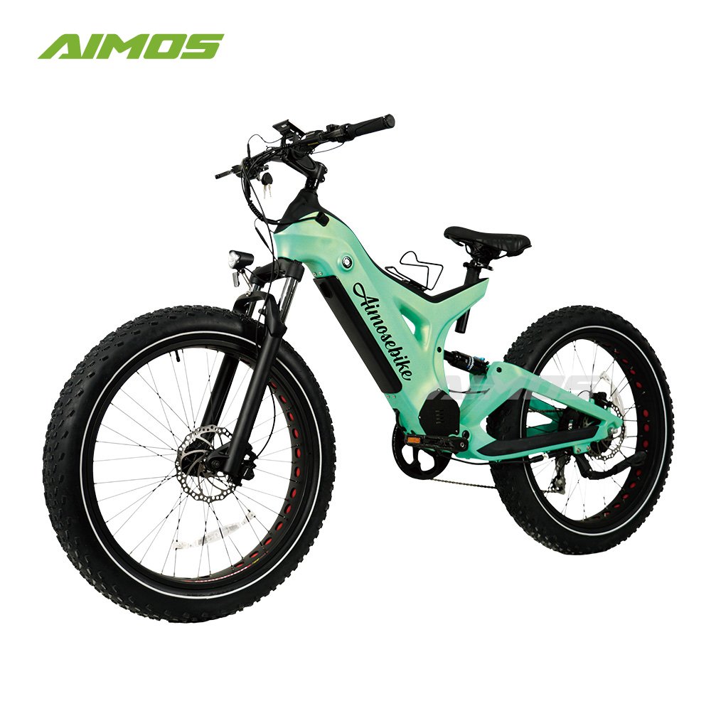 Aimos hot sale E Bike CK 36v 250w Rear Drive motor electric mountain bike full suspension electric bicycle