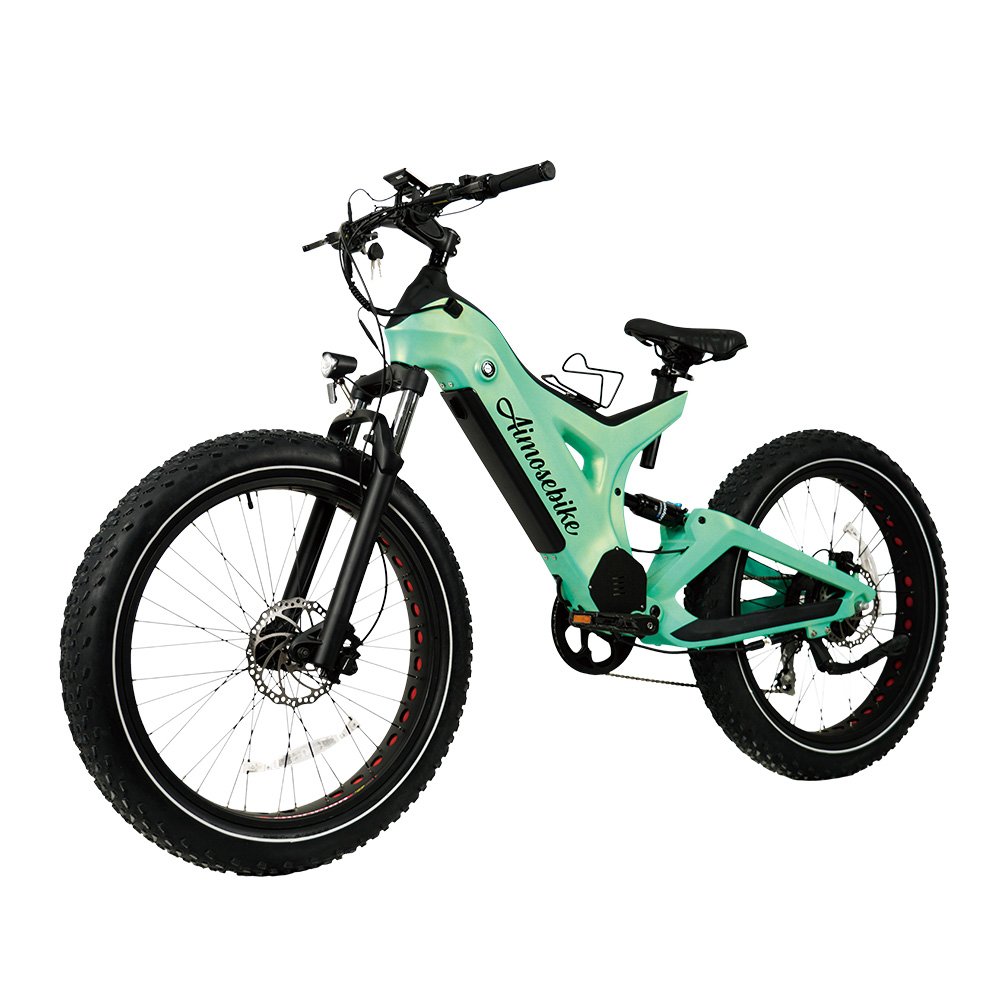 Aimos hot sale E Bike CK 36v 250w Rear Drive motor electric mountain bike full suspension electric bicycle