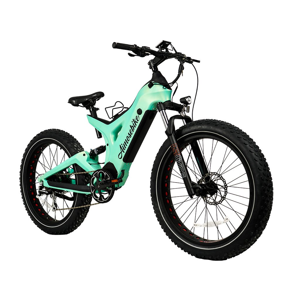 Aimos hot sale E Bike CK 36v 250w Rear Drive motor electric mountain bike full suspension electric bicycle